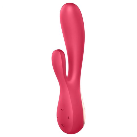 Satisfyer Mono Flex - nabíjací, vodotesný smart vibrátor (červený)