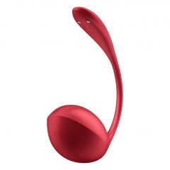   Satisfyer Shiny Petal - vibračné vajíčko s rádiovým ovládaním (červené)