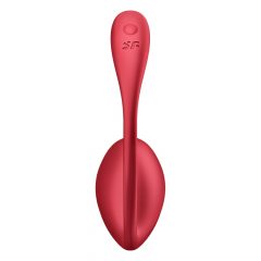   Satisfyer Shiny Petal - rádiové vibračné vajíčko (červené)