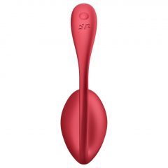   Satisfyer Shiny Petal - vibračné vajíčko s rádiovým ovládaním (červené)