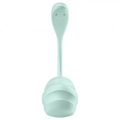   Satisfyer Smooth Petal - inteligentné vibračné vajíčko (zelené)