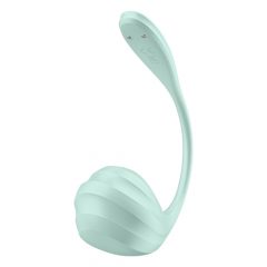   Satisfyer Smooth Petal - inteligentné vibračné vajíčko (zelené)