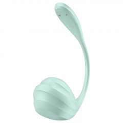   Satisfyer Smooth Petal - inteligentné vibračné vajíčko (zelené)