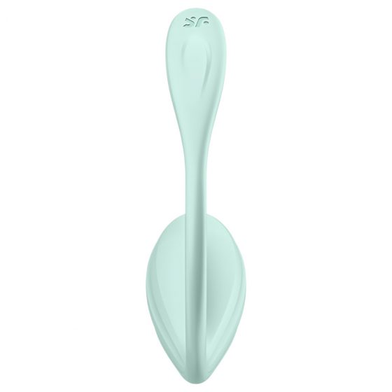 Satisfyer Smooth Petal - inteligentné vibračné vajíčko (zelené)