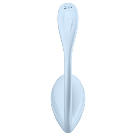 Satisfyer Smooth Petal - inteligentné vibračné vajíčko (modré)