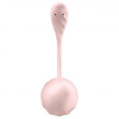   Satisfyer Ribbed Petal - rádiové vibračné vajíčko (ružové)