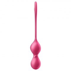   Satisfyer Love Birds 2 - inteligentné, vibračné venušine guličky (ružové)