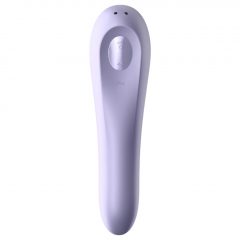   Satisfyer Dual Pleasure - nabíjací, vodotesný smart vibrátor na klitoris a vagínu (fialový)