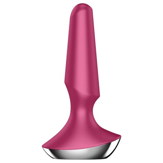 Satisfyer Plug-ilicious 2 - inteligentný análny vibrátor (červený)