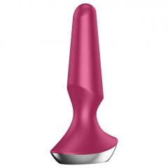   Satisfyer Plug-ilicious 2 - inteligentný análny vibrátor (červený)