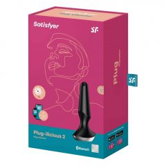   Satisfyer Plug-ilicious 2 - inteligentný análny vibrátor (čierny)