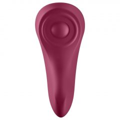   Satisfyer Sexy Secret - nabíjací, vodotesný smart vibrátor na klitoris (bordový)