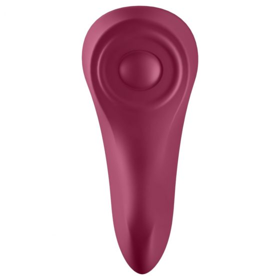 Satisfyer Sexy Secret - nabíjací, vodotesný smart vibrátor na klitoris (bordový)