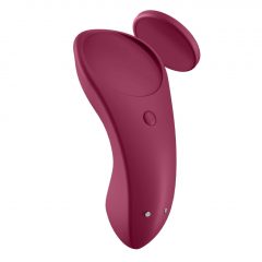   Satisfyer Sexy Secret - nabíjací, vodotesný smart vibrátor na klitoris (bordový)