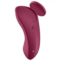   Satisfyer Sexy Secret - nabíjací, vodotesný smart vibrátor na klitoris (bordový)