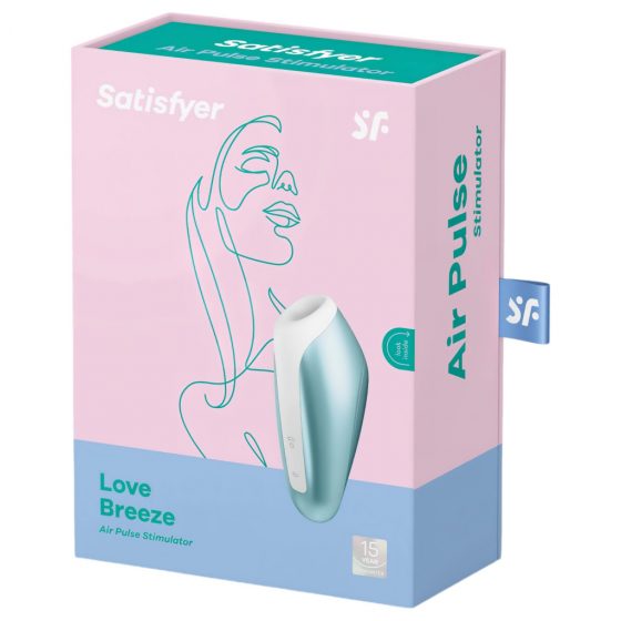 Satisfyer Love Breeze - nabíjací, vodotesný stimulátor na klitoris (modrý)