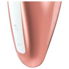   Satisfyer Love Breeze - nabíjací, vodotesný stimulátor na klitoris (broskyňový)