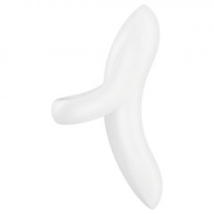 Satisfyer Bold Lover - nabíjací prstový vibrátor (biely)