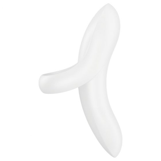 Satisfyer Bold Lover - nabíjací prstový vibrátor (biely)