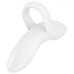 Satisfyer Bold Lover - nabíjací prstový vibrátor (biely)