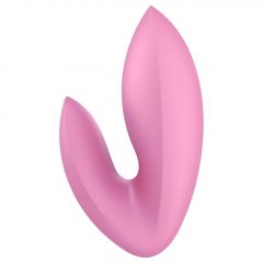   Satisfyer Love Riot - dobíjací, vodotesný vibrátor na prsty (ružový)