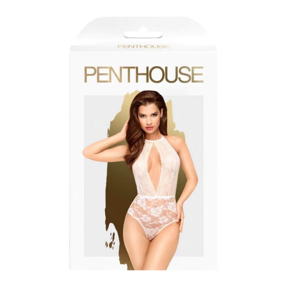 Penthouse Toxic Powder - čipkované body (biele)