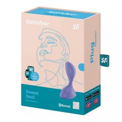   Satisfyer Sweet Seal - inteligentný dobíjací análny vibrátor (fialový)