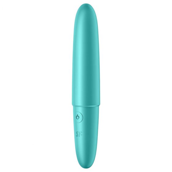 Satisfyer Ultra Power Bullet 6 - nabíjací, vodotesný vibrátor (tyrkysový)