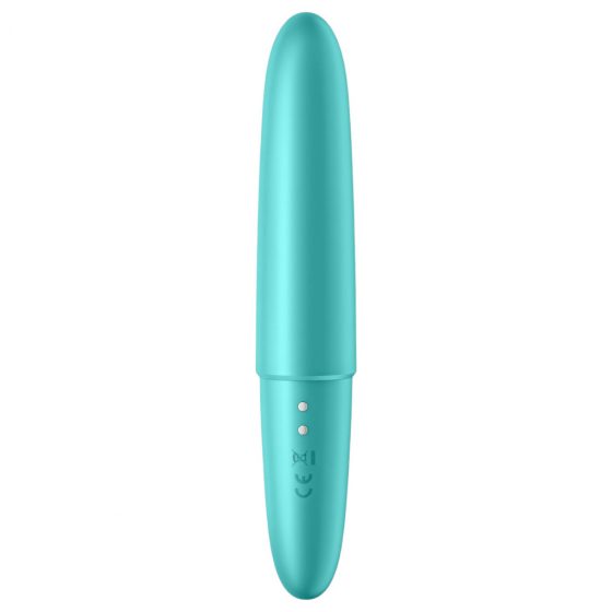 Satisfyer Ultra Power Bullet 6 - nabíjací, vodotesný vibrátor (tyrkysový)