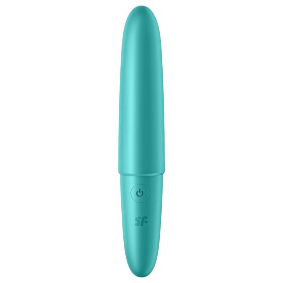 Satisfyer Ultra Power Bullet 6 - nabíjací, vodotesný vibrátor (tyrkysový)