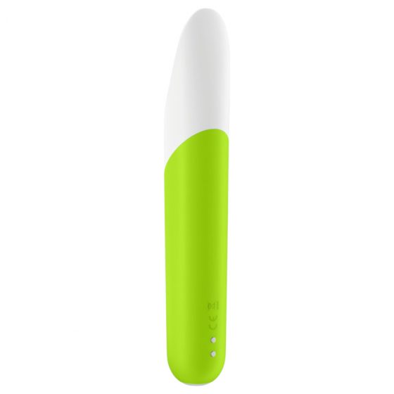 Satisfyer Ultra Power Bullet 7 - nabíjací, vodotesný vibrátor na klitoris (zelený)