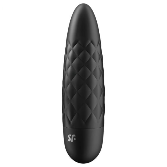 Satisfyer Ultra Power Bullet 5 - nabíjací, vodotesný vibrátor (čierny)