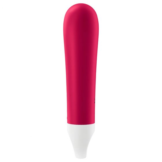 Satisfyer Ultra Power Bullet 1 - nabíjací, vodotesný vibrátor (červený)