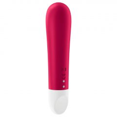   Satisfyer Ultra Power Bullet 1 - nabíjací, vodotesný vibrátor (červený)