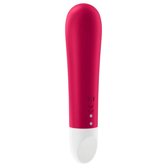 Satisfyer Ultra Power Bullet 1 - nabíjací, vodotesný vibrátor (červený)