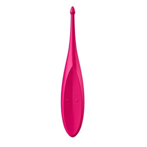 Satisfyer Twirling Fun - nabíjací, vodotesný vibrátor na klitoris (magenta)