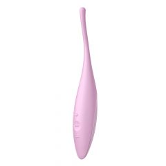   Satisfyer Twirling Joy - nabíjací, vodotesný vibrátor na klitoris ( ružový)