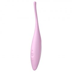   Satisfyer Twirling Joy - nabíjací, vodotesný vibrátor na klitoris ( ružový)