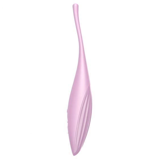 Satisfyer Twirling Joy - nabíjací, vodotesný vibrátor na klitoris ( ružový)