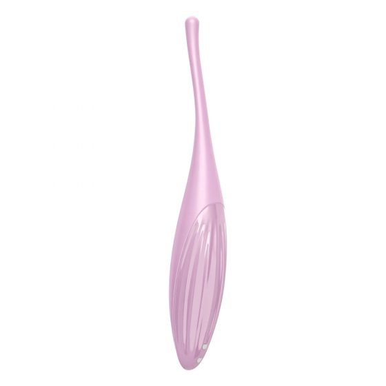 Satisfyer Twirling Joy - nabíjací, vodotesný vibrátor na klitoris ( ružový)