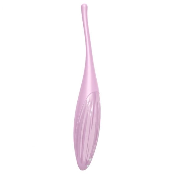 Satisfyer Twirling Joy - nabíjací, vodotesný vibrátor na klitoris ( ružový)