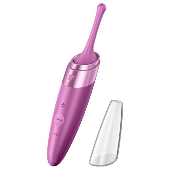 Satisfyer Twirling Delight - nabíjací, vodotesný vibrátor na klitoris (fialový)