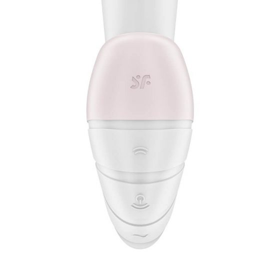 Satisfyer Supernova - nabíjací vibrátor 2in1 so vzduchovou vlnou (biely)