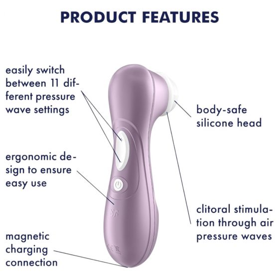 Satisfyer Pro 2 Gen2 - nabíjací stimulátor klitorisu (fialový)