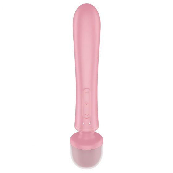 Satisfyer Triple Lover - vibrátor na bod G a masážny vibrátor (ružový)