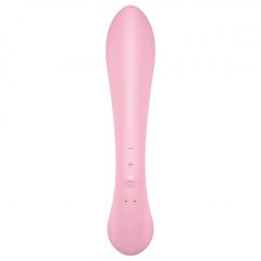   Satisfyer Triple Oh - dobíjací vibrátor s tyčinkou (ružový)