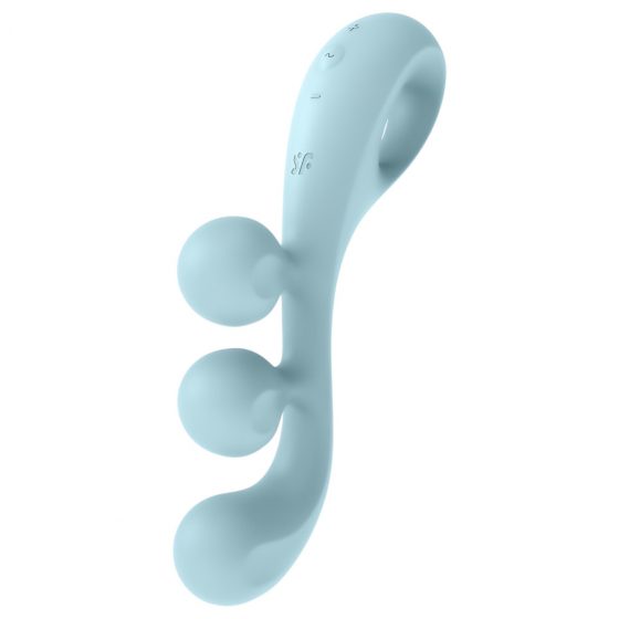 Satisfyer Tri Ball 2 - akumulátorový, multifunkčný vibrátor (mätový)