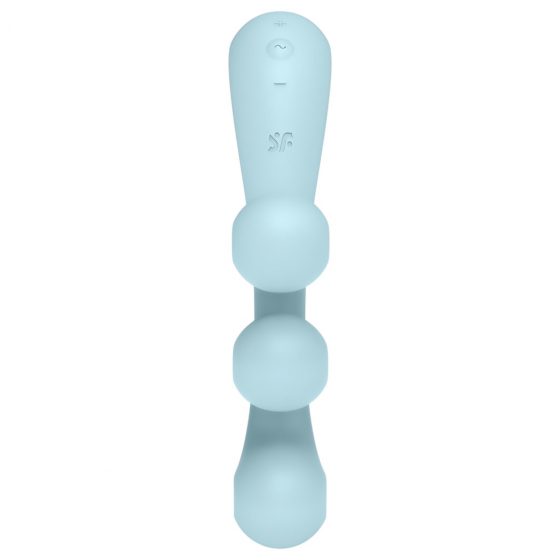 Satisfyer Tri Ball 2 - akumulátorový, multifunkčný vibrátor (mätový)