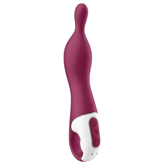 Satisfyer A-Mazing 1 - dobíjací vibrátor s bodom A (červený)