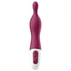   Satisfyer A-Mazing 1 - dobíjací vibrátor s bodom A (červený)